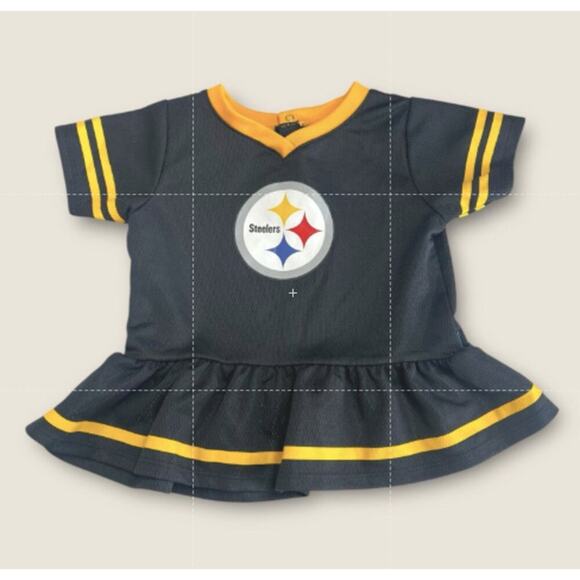 Pittsburgh Steelers Dress Baby Girls Sz 18M NFL Cheerleader Football - Picture 1 of 3